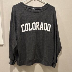 Altered State Revival Sz XS Gray Colorado Sweatshirt